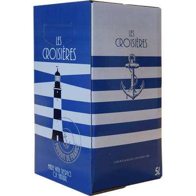 Les Croisières Rosé 'Grenache & Syrah', Pays d'Oc, BAG IN BOX 5 LITER