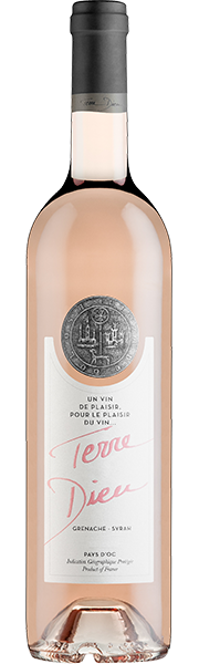 Terre Dieu Rosé, IGP Pays d'Oc, Grenache & Syrah 2024 Terre Dieu Rosé, IGP Pays d'Oc, Grenache & Syrah 2024