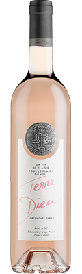 Terre Dieu Rosé, IGP Pays d'Oc, Grenache & Syrah 2023