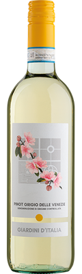 Giardini d'Italia, Pinot Grigio delle Venezie D.O.C. 2023/'24 Giardini d'Italia, Pinot Grigio delle Venezie D.O.C. 2023/'24