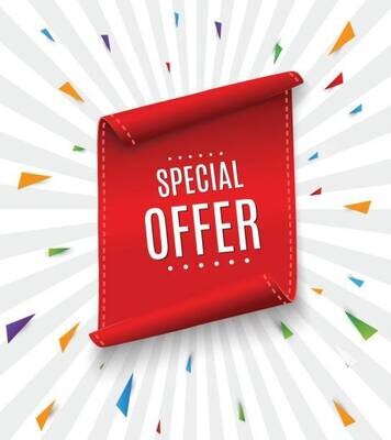 PROMO DEALS =  10 + 2 GRATIS