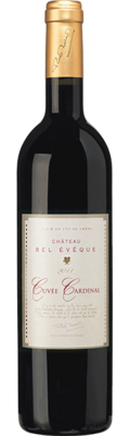 Chateau Bel Evêque, Corbières Rouge, ' Cuvée Cardinal', Pierre Richard 2023