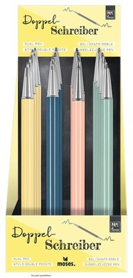 Duo pen pastelkleur