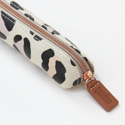 Pencil case Pink Leopard