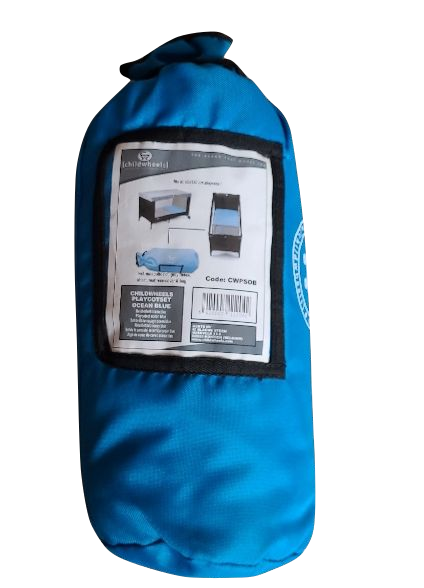 Reisbedset blauw