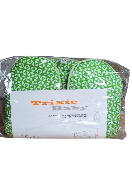 Wikkeldeken Trixie Geo Green