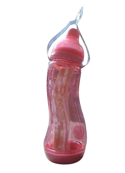 S-fles Difrax 250ml roos