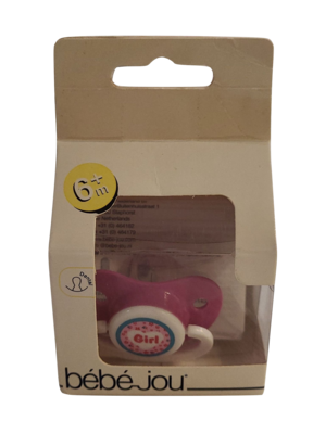 Fopspeen Girl Bébé-jou 6m+