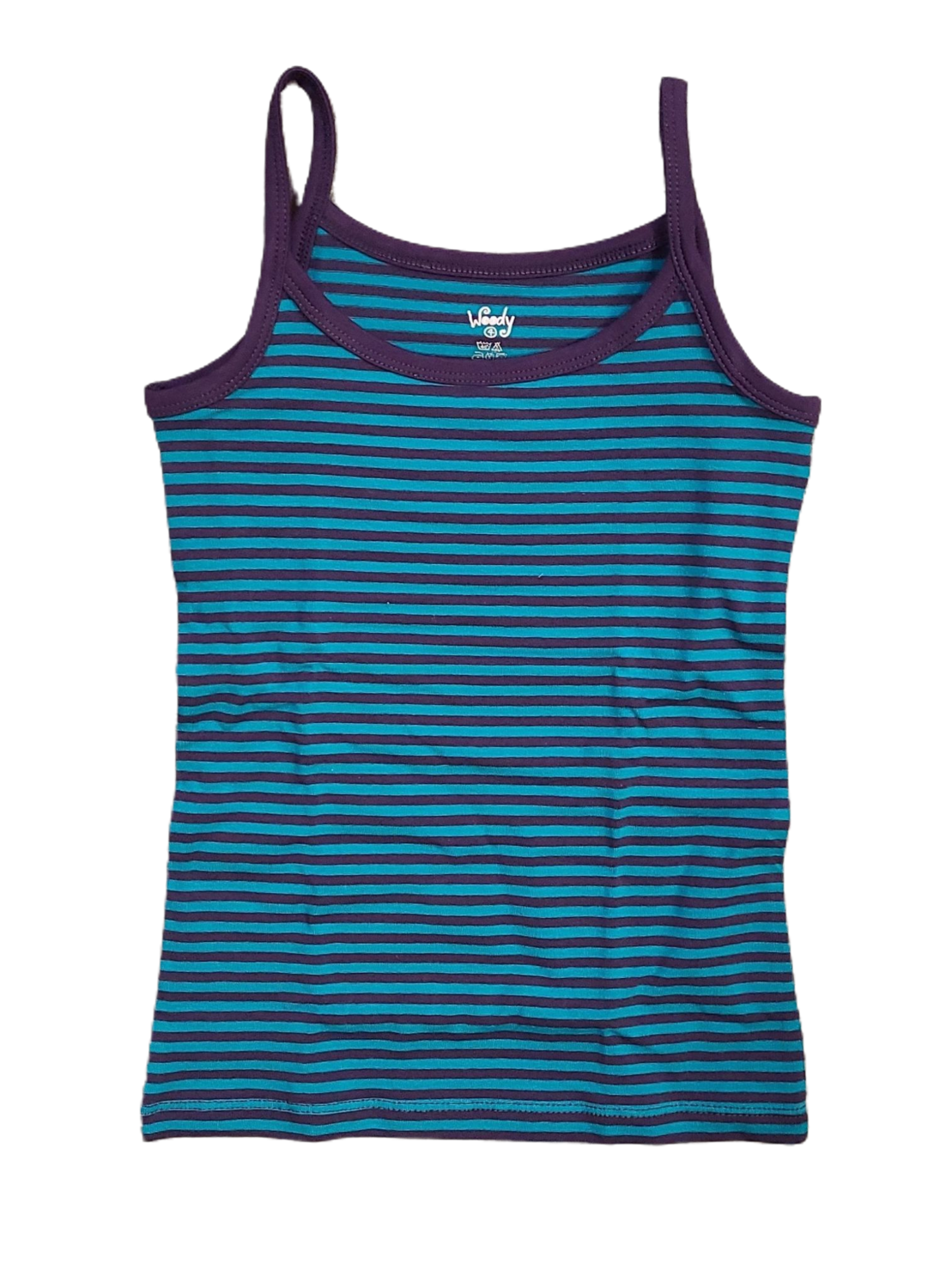 Hemdje Woody Blauw Gestreept