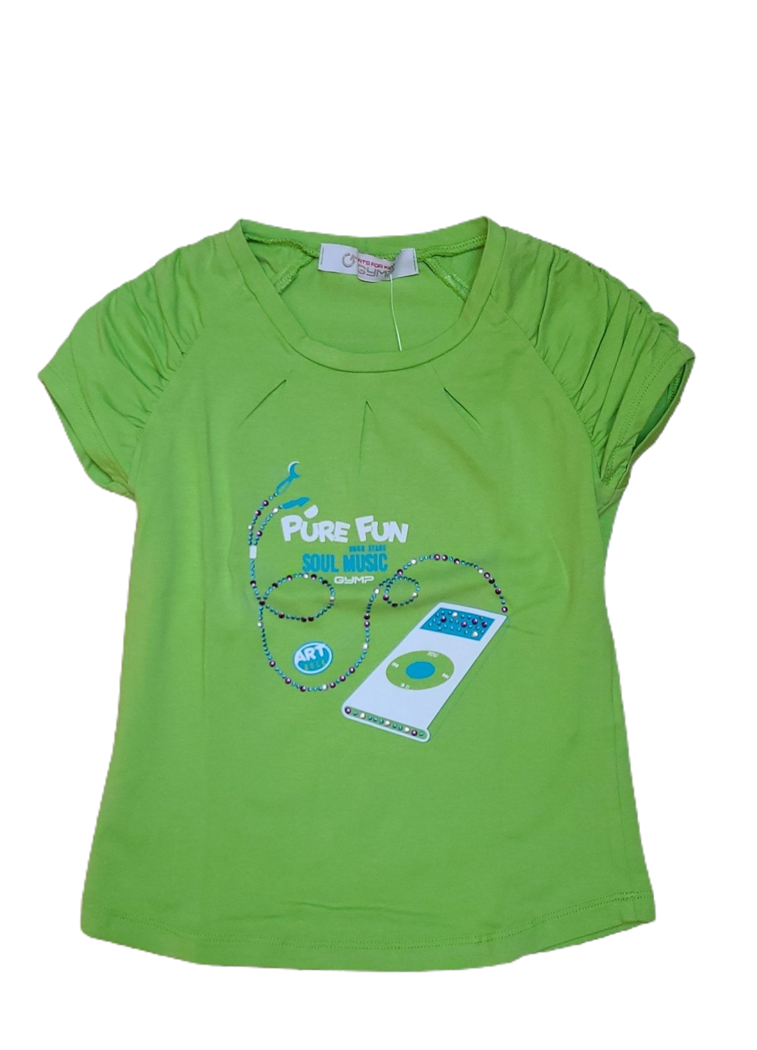 T-shirt &quot;Pure Fun&quot; Gymp Lichtgroen