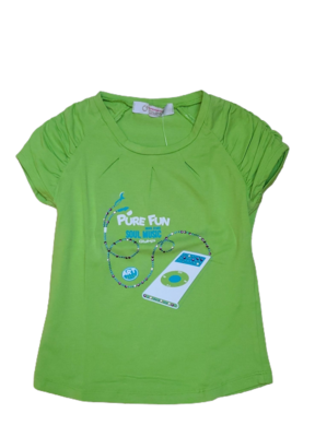 T-shirt &quot;Pure Fun&quot; Gymp Lichtgroen