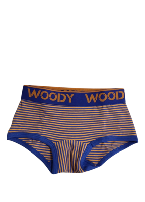 Meisjes shorts Woody Oranje Gestreept