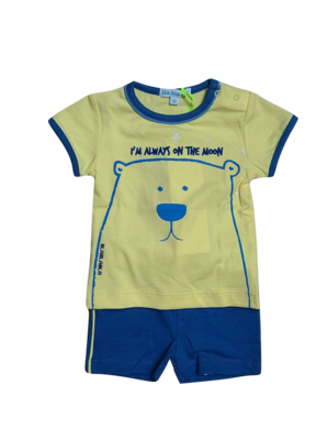Set T-shirt + short  Blablabla &quot; i&#39;m always on the moon&quot;