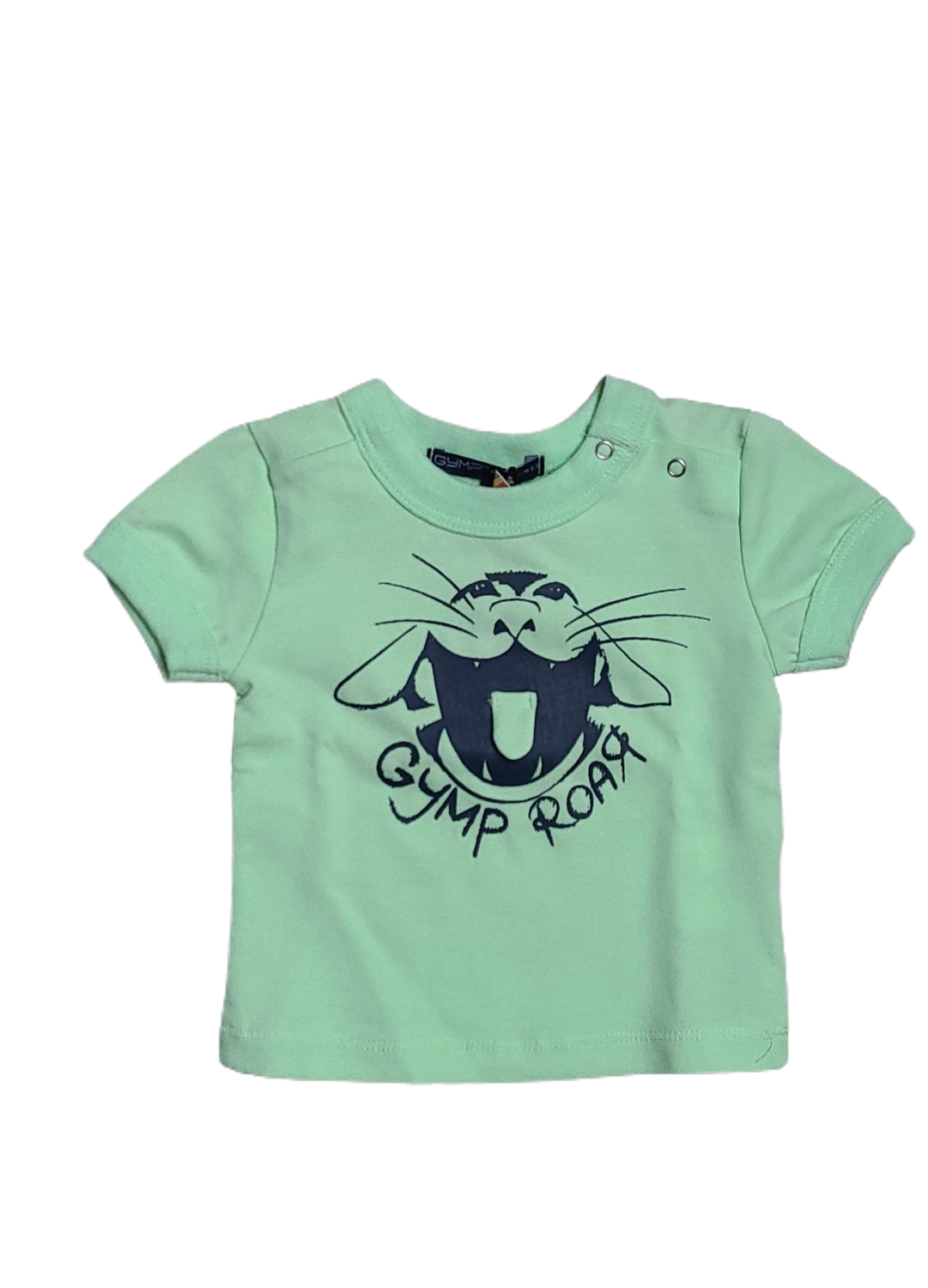 T-shirt k-m &quot;roar&quot; Gymp groen