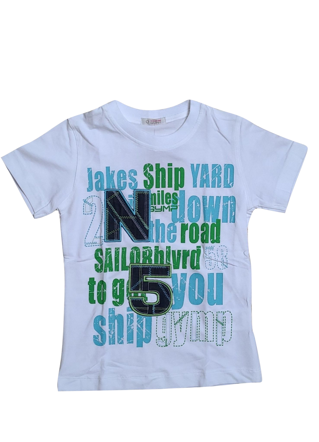 T-shirt &quot;Jakes Ship Yard&quot; Gymp Wit