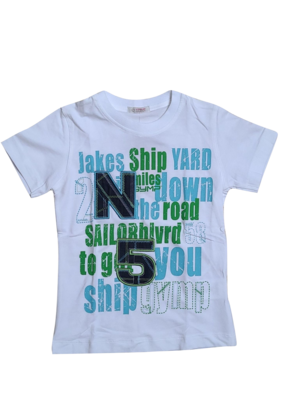 T-shirt &quot;Jakes Ship Yard&quot; Gymp Wit