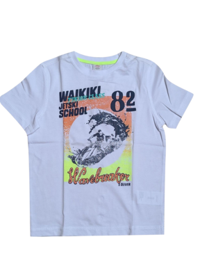 T-shirt &quot;Waikiki&quot; S-Oliver Wit