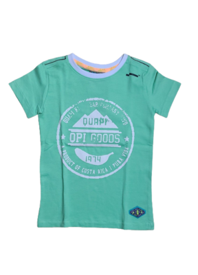 T-shirt &quot;Opi Goods&quot; Quapi Licht Groen