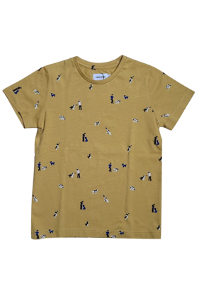 T-shirt &quot;Walk in the park&quot; Filou &amp; Friends Oker