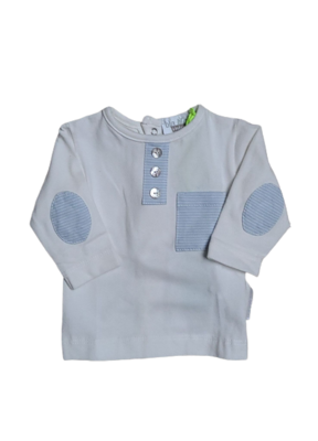T-shirt L/M Bla Bla Bla Wit