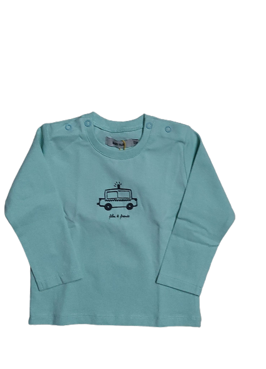 T-shirt L/M &quot;Taxi&quot; P&#39;tit Filou Mint