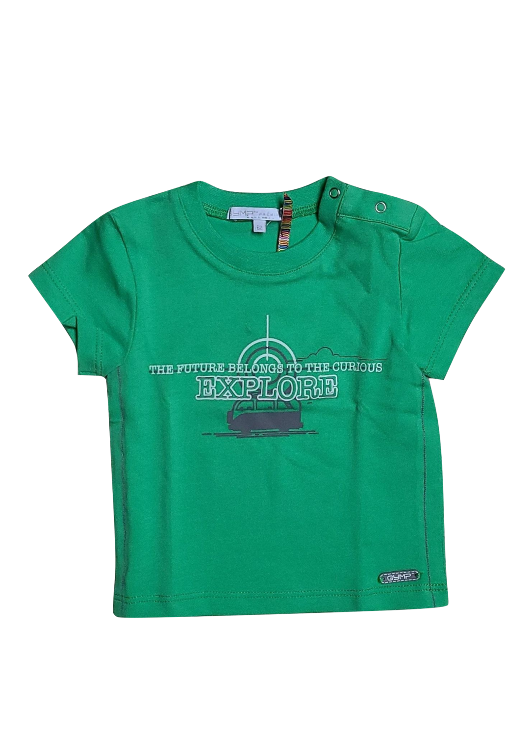 T-shirt &quot;Explore&quot; Gymp Groen