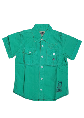 Hemd K/M Eager Beaver Groen