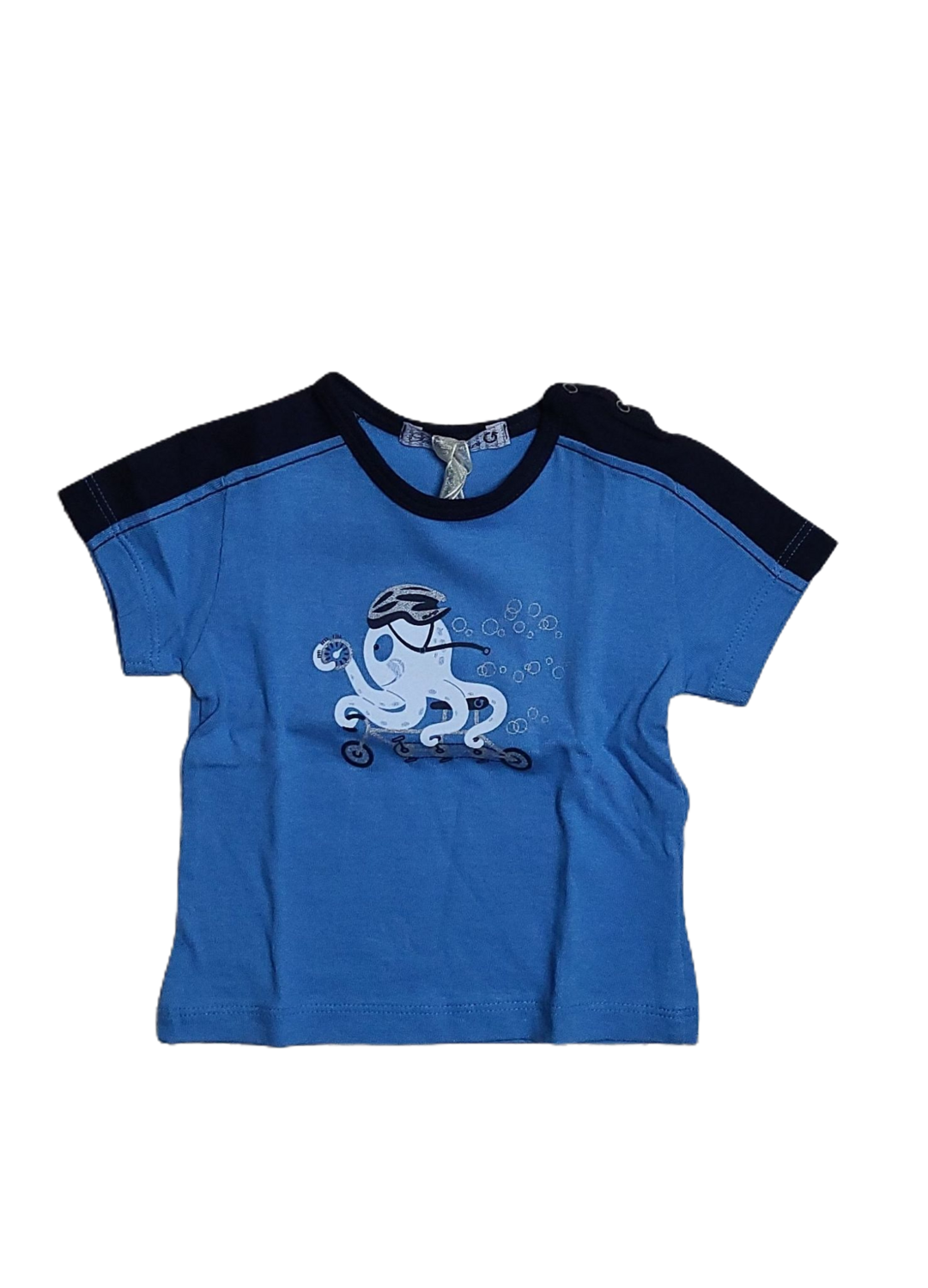 T-shirt &quot;Octopus&quot; Gymp Blauw