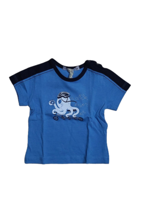 T-shirt &quot;Octopus&quot; Gymp Blauw
