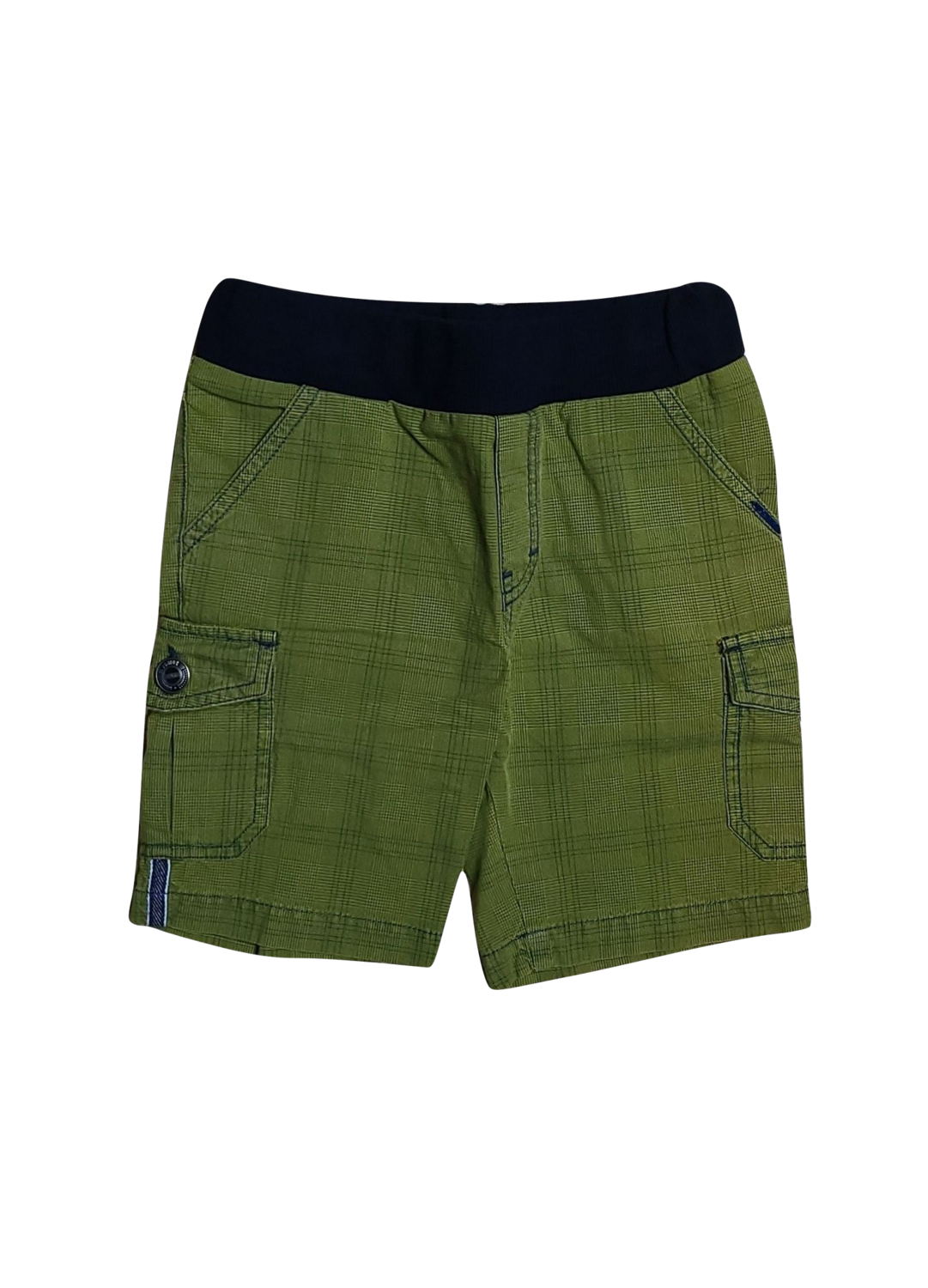 Bermuda Gymp Groen Geruit