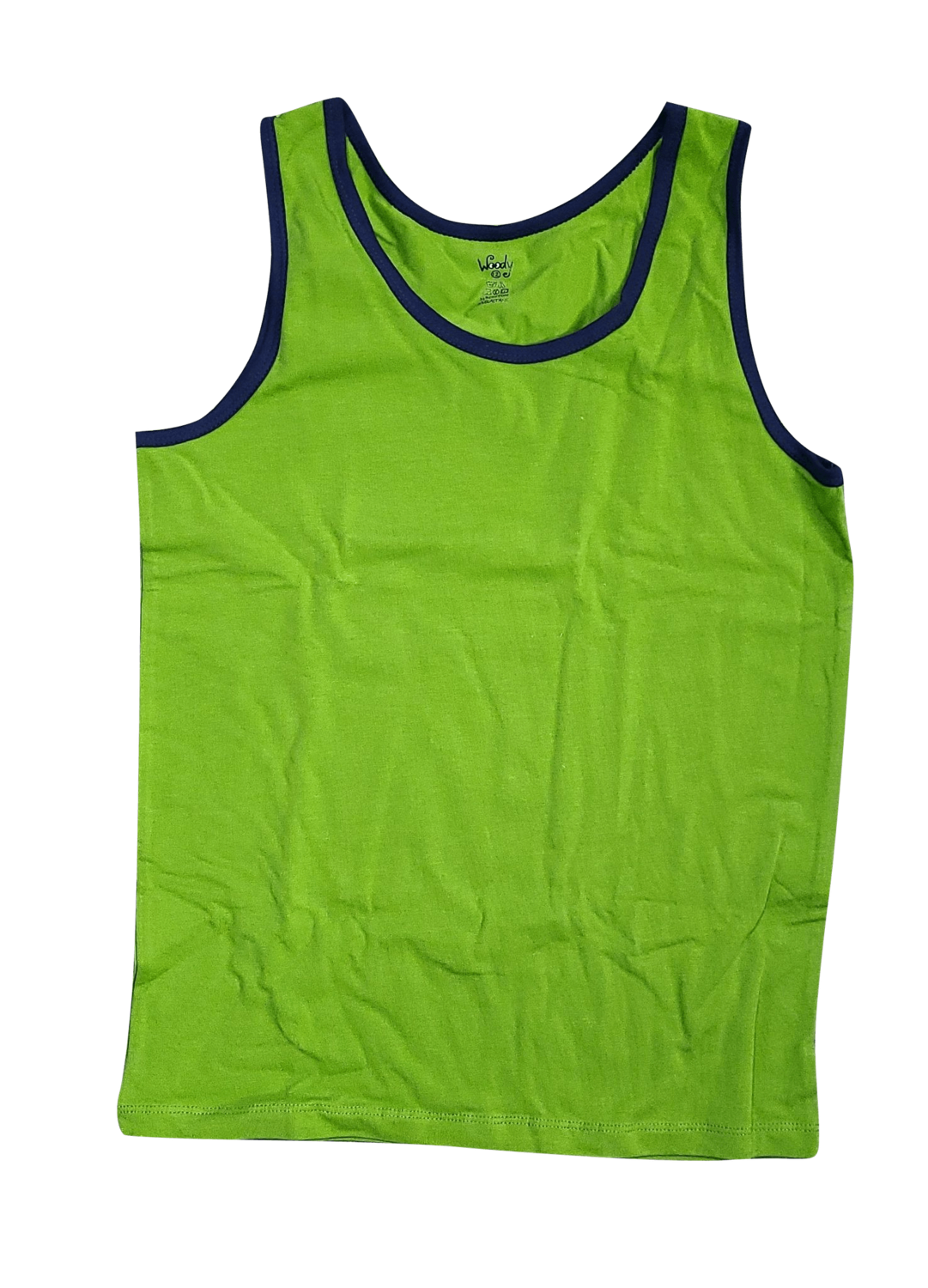 Jongens Singlet Woody Groen