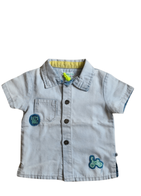 Hemd K/M &quot;Let&#39;s Roll&quot; Bla Bla Bla Jeans