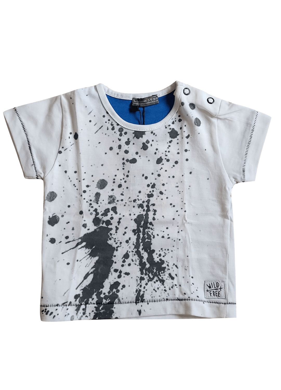 T-shirt Yellowsub Wit/Grijs