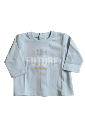 T-shirt L/M "The future" Baby Filou Mint