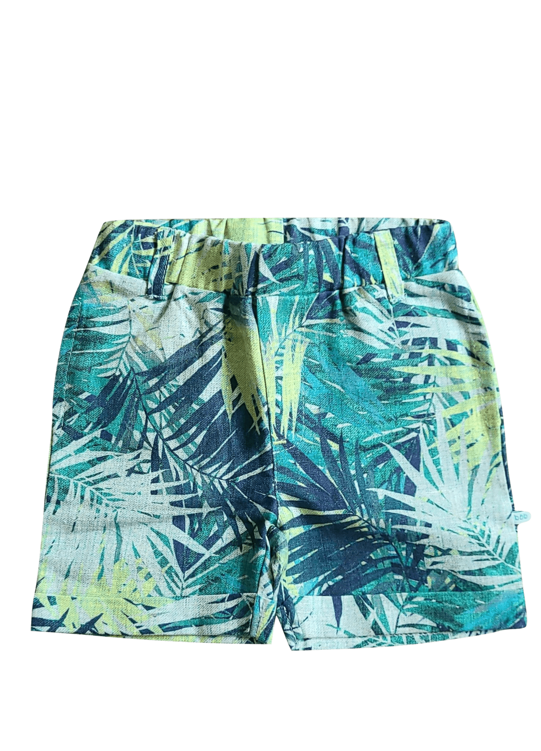 Short Bla Bla Bla Groen Bedrukt
