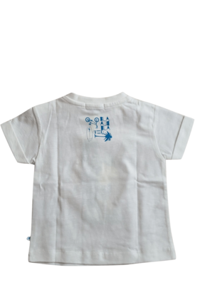 T-shirt "B" Bla Bla Bla Wit