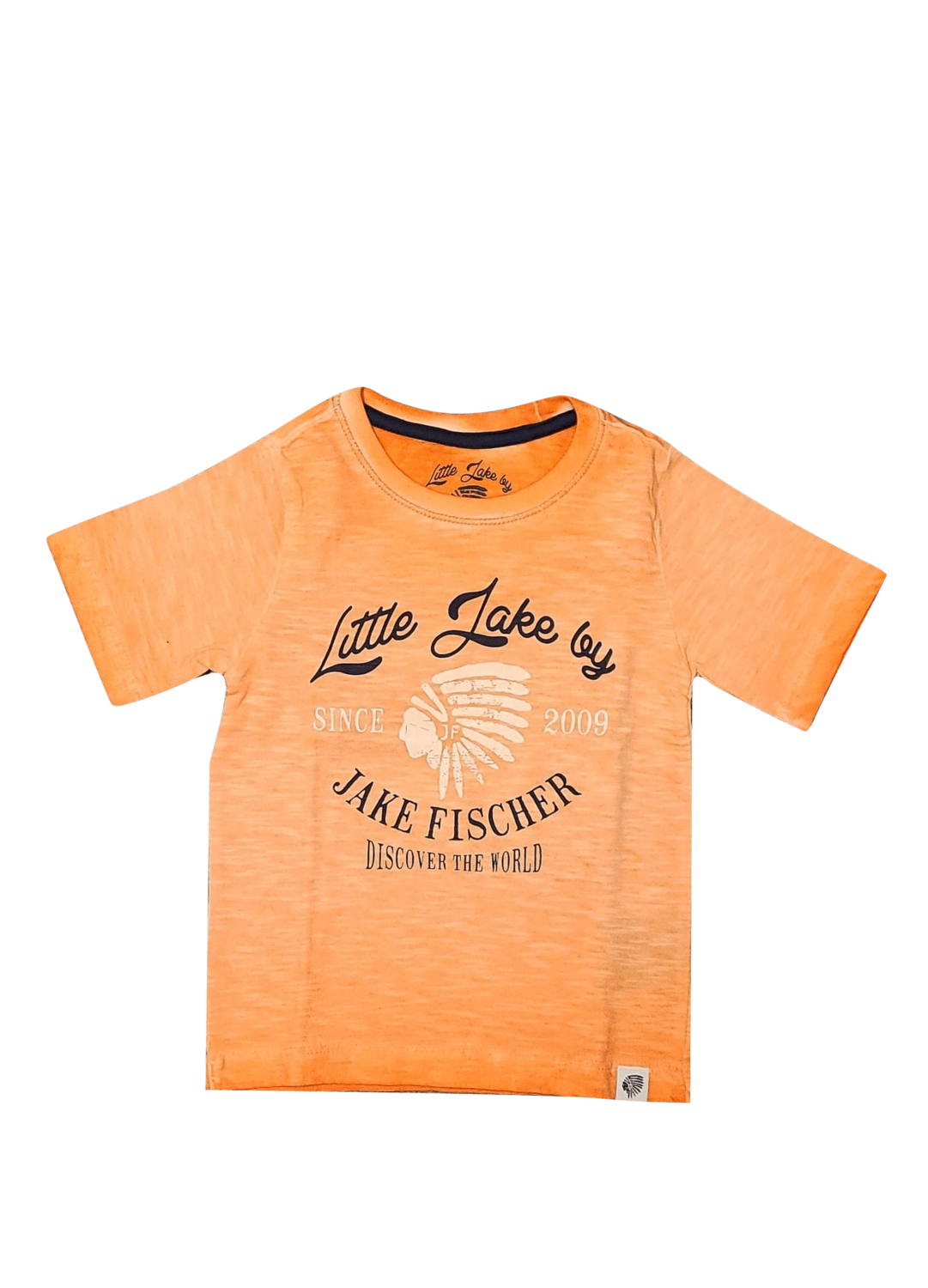 T-shirt &quot;Little Jake&quot; Jake Fischer Oranje