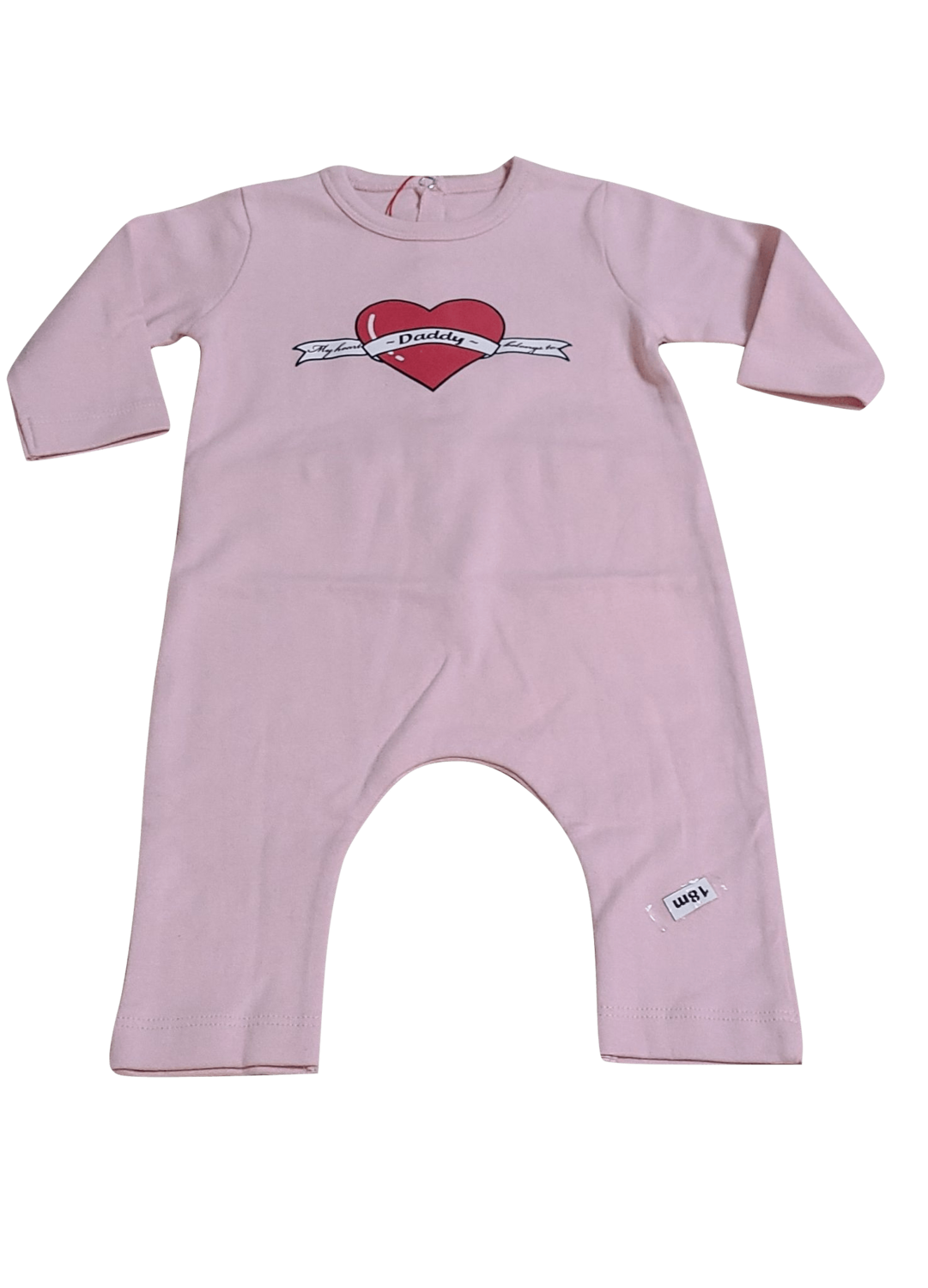 Kruippakje &quot;Daddy&quot; Roze
