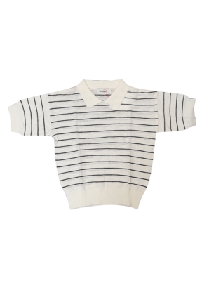 Pull Tricot met kraag K/M Filou &amp; Friends Ecru Gestreept