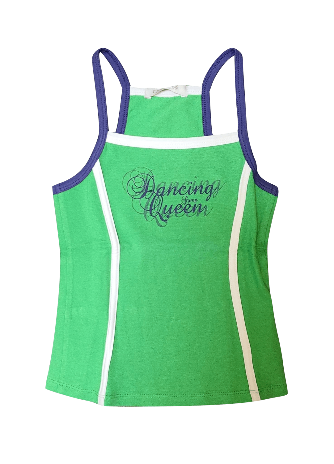 Topje &quot;Dancing Queen&quot; Gymp Groen