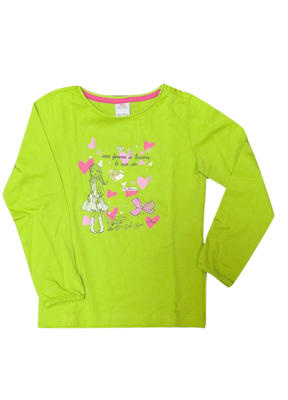 T-shirt L/M &quot;Une Femme&quot; S-Oliver Groen