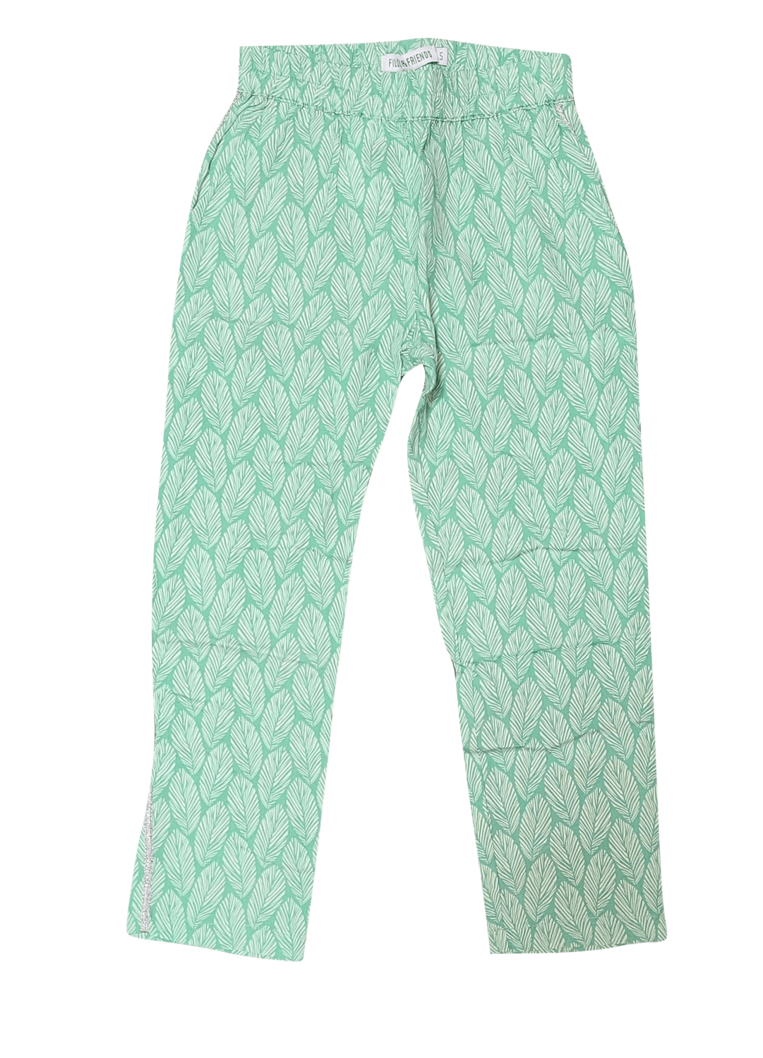 Broek &quot;Blaadjes&quot; Filou &amp; Friends Groen