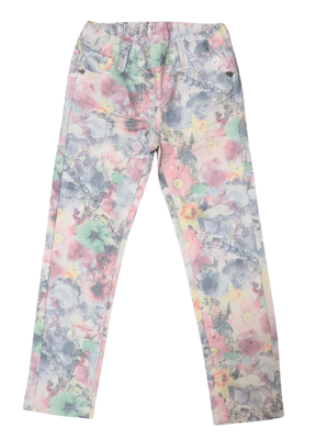 Broek Bloemen S-Oliver Multi Bedrukt
