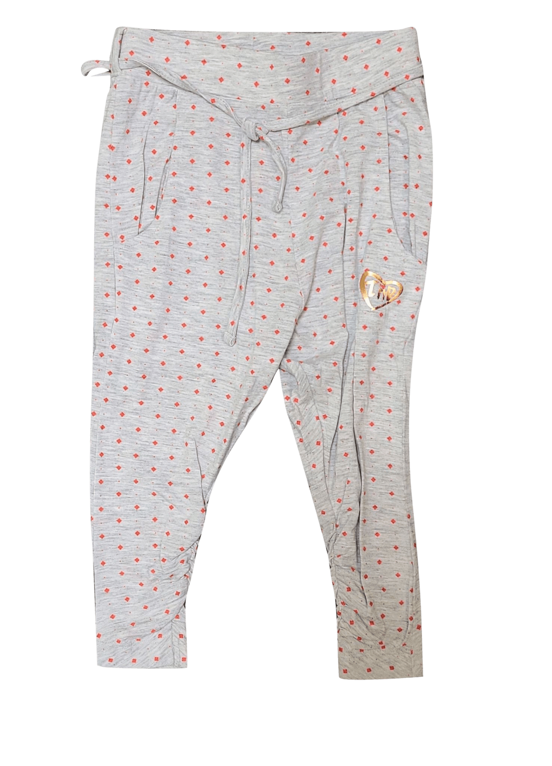 Broek Ruitjes Tumble &#39;N Dry Grijs