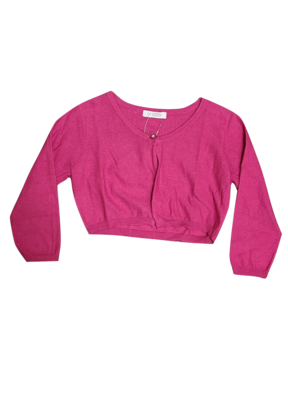 Bolero 1 Knoopje Gymp Fuchsia