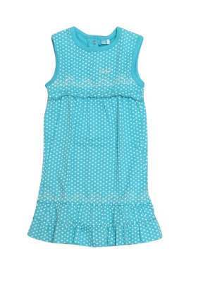 Kleed Z/M Hartjes Lief Blauw