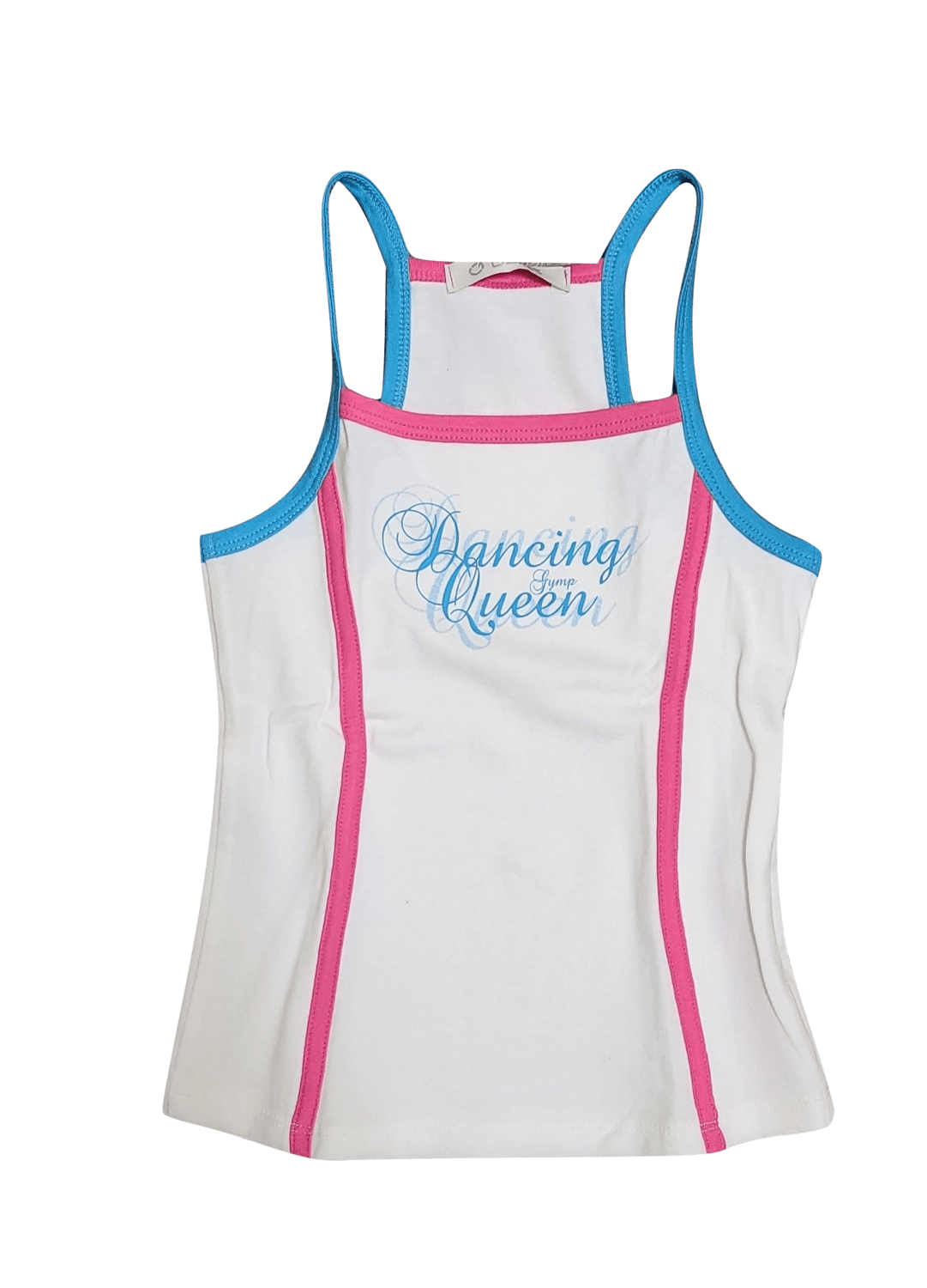 Topje &quot;Dancing Queen&quot; Gymp Wit