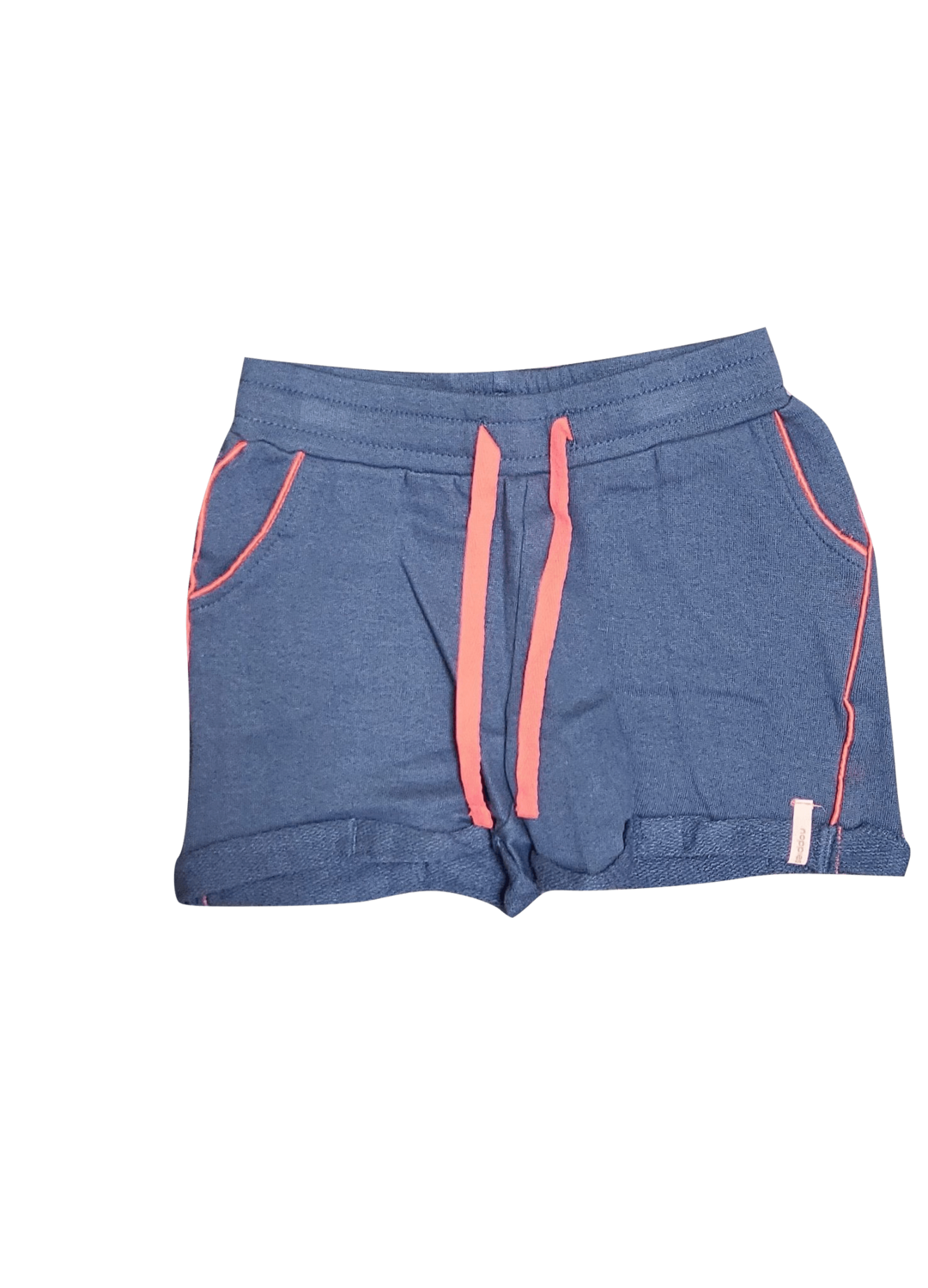Short Noppies Grijs/Blauw