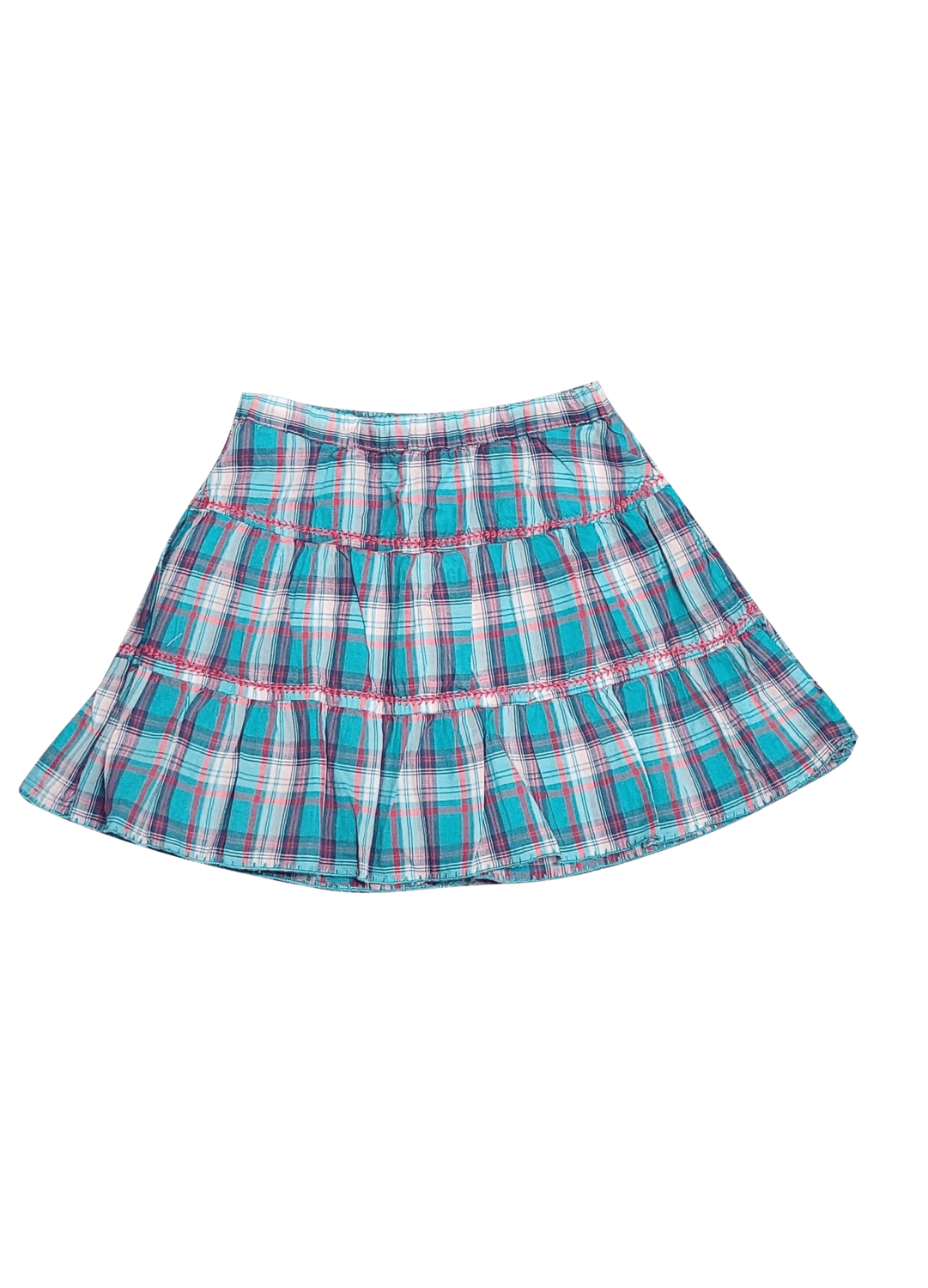 Rok Eager Beaver Blauw/Rood Geruit