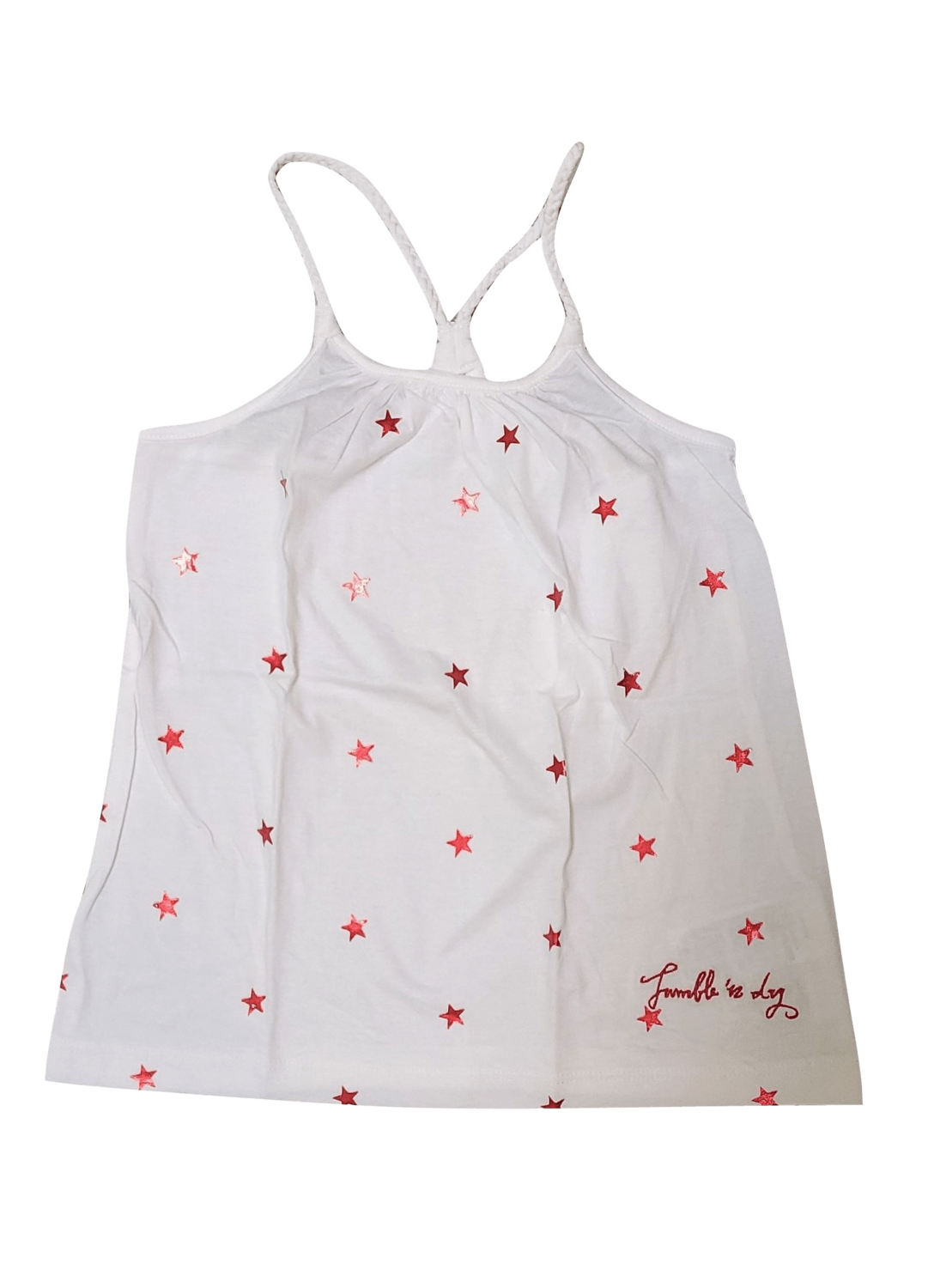 Topje Sterren Tumble &#39;N Dry Wit